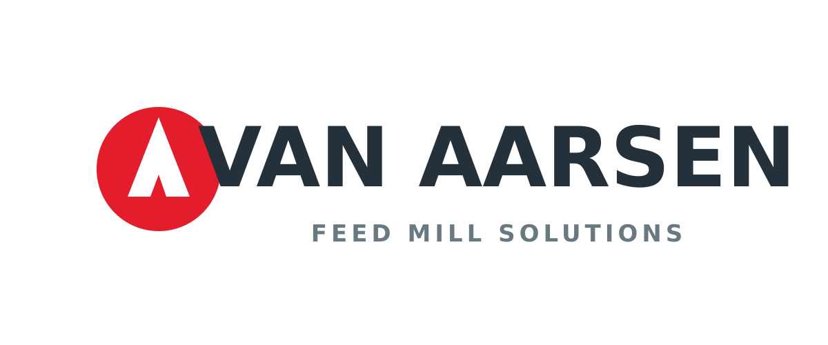 Van Aarsen logo in advanced pellet mill automation comparison
